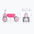 Balansinis dviratukas Milly Mally York pink 2