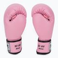 Bokso pirštinės WINDY Classic Synthetic Leather pink 4