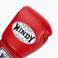 Bokso pirštinės WINDY Classic Synthetic Leather red 5