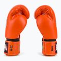 Bokso pirštinės RAJA BOXING Single Standard Genuine Leather orange 4