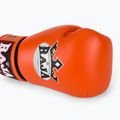 Bokso pirštinės RAJA BOXING Single Standard Genuine Leather orange 5