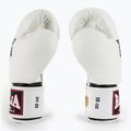 Bokso pirštinės RAJA BOXING Single Standard Genuine Leather white 4