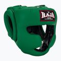 Bokso šalmas RAJA BOXING Semi Leather green