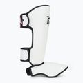 Blauzdų ir pėdų apsaugos RAJA BOXING Lightweight Shin Guards Semi Leather white 2