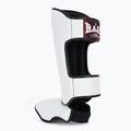 Blauzdų ir pėdų apsaugos RAJA BOXING Lightweight Shin Guards Semi Leather white 3
