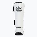 Blauzdų ir pėdų apsaugos RAJA BOXING Lightweight Shin Guards Semi Leather white 4