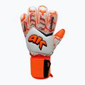 4keepers Force V 2.20 RF vaikiškos vartininko pirštinės baltos/oranžinės 5