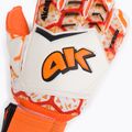 4keepers Force V 2.20 RF vaikiškos vartininko pirštinės baltos/oranžinės 3