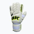 4keepers Champ Carbo V RF vaikiškos vartininko pirštinės balta/geltona 4