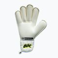 4keepers Champ Carbo V RF vaikiškos vartininko pirštinės balta/geltona 5