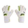 4keepers Champ Carbo V RF vaikiškos vartininko pirštinės balta/geltona