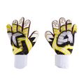 4keepers Evo Trago NC vaikiškos vartininko pirštinės balta/juoda/geltona