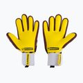 4keepers Evo Trago NC vaikiškos vartininko pirštinės balta/juoda/geltona 2