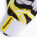 4keepers Evo Trago NC vaikiškos vartininko pirštinės balta/juoda/geltona 3