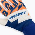 4keepers Equip Puesta NC Jr vaikiškos vartininko pirštinės mėlynos/oranžinės 3