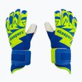 4keepers Equip Breeze NC Jr vaikiškos vartininko pirštinės mėlynos/žalios spalvos