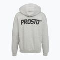 Vyriškas džemperis PROSTO Hoodie Half Zip Big Log Infinity grey/melange 2