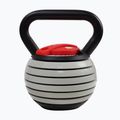 Reguliuojamas Kettlebell HMS KR40 pilkas/juodas