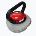 Reguliuojamas Kettlebell HMS KR40 pilkas/juodas 2