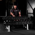 HMS HPC hanteliai 1 vnt. 50 kg juodos spalvos 7