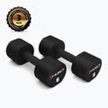 Hanteliai HMS HPT02 TPU 2 vnt. 6 kg black