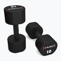 Hanteliai HMS HPT02 TPU 2 vnt. 10 kg black 2