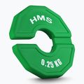 Perdengimo tipo įrangos apkrova HMS TSN25 2 x 0,25 kg green 2