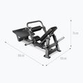 Suoliukas sėdmenų raumenims mankštinti HMS Commercial MHT01 Hip Thrust black 3