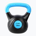 Kettlebell HMS KPC10 10 kg black/blue