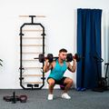 HMS SGN120 Pro Set 6W1 20 kg svarmenų rinkinys juoda/raudona 7