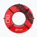 Treniruotės padanga HMS PYT03 Premium 80 kg juoda/raudona