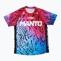MANTO vyriški treniruočių marškinėliai Multi Gradient red-blue MNR513
