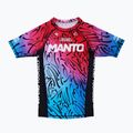 MANTO vyriškas marškinėliai Multi Gradient raudonai mėlyna MNR854 3