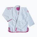 GI for Brazilian jiu-jitsu vyriška MANTO Balaclava balta MNG982_WHT/PIN