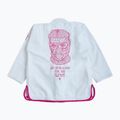 GI for Brazilian jiu-jitsu vyriška MANTO Balaclava balta MNG982_WHT/PIN 2