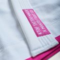 GI for Brazilian jiu-jitsu vyriška MANTO Balaclava balta MNG982_WHT/PIN 8