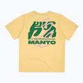 Moteriški marškinėliai MANTO Harmony Oversize geltoni 2
