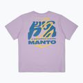 Moteriški marškinėliai MANTO Harmony Oversize alyvinė 2