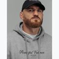 Vyriškas džemperis MANTO Peaceful Violence Hoody pilkas 3