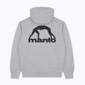 Vyriškas džemperis MANTO Peaceful Violence Hoody pilkas 5