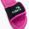 Kubota šlepetės su velcro užtrauktuku magenta KKRZ22 7