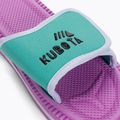 Kubota Velcro šlepetės violetinės ir turkio spalvos KKRZ65 7