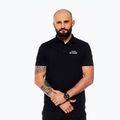 Vyriški polo marškinėliai Octagon Legion HFT Polo black/white