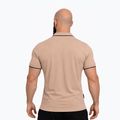 Vyriški polo marškinėliai Octagon Legion Tipped Small Logo 3D Polo beige 2