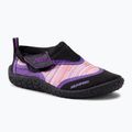 AQUA-SPEED vaikiški vandens batai Aqua 2A juoda/rožinė