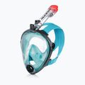 AQUA-SPEED Spectra 2.0 visą veidą dengianti kaukė nardymui pilka/turkio spalvos 5