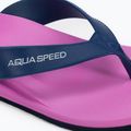 Moteriškos AQUA-SPEED Solea šlepetės pink/blue 7