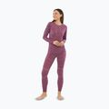 Moteriškų termo apatinių rinkinys Viking Lan Pro claret/light pink 4
