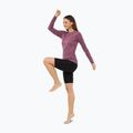 Moteriški termoaktyvūs marškinėliai Viking Lan Pro claret/light pink 2