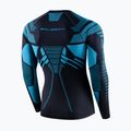 Vyriški termoaktyvūs marškinėliai ilgomis rankovėmis Brubeck Dry graphite/blue 4